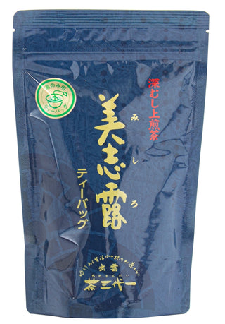 深むし上煎茶　美志露ティーバッグ
（湯のみ用）3g×15袋